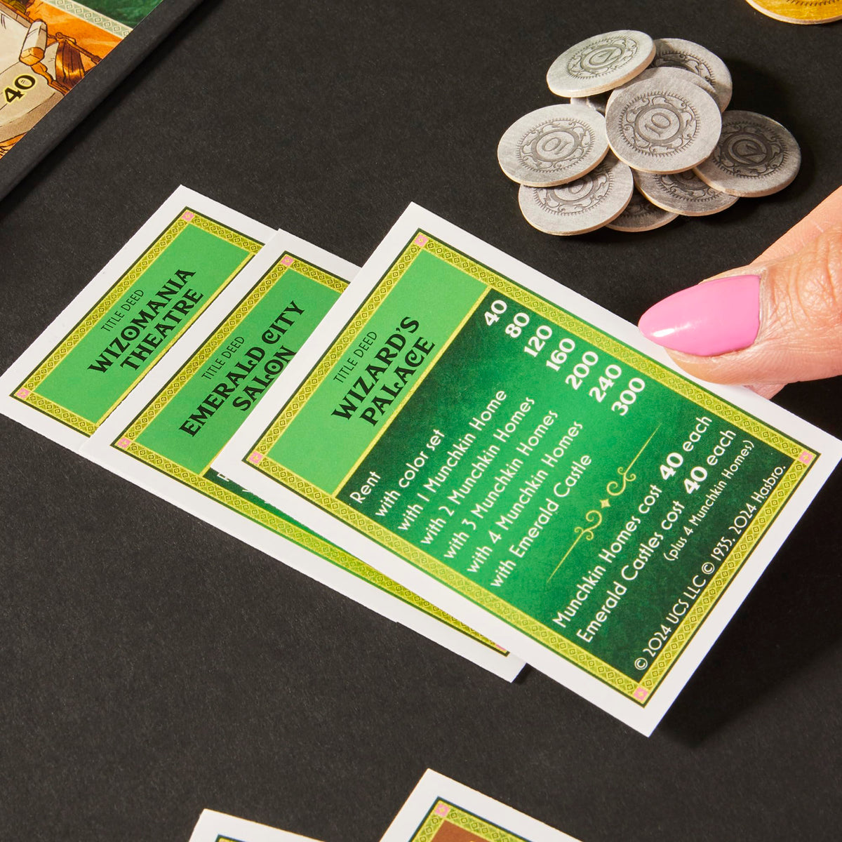 Monopoly Wicked Edition Glinda crown token adds magic.