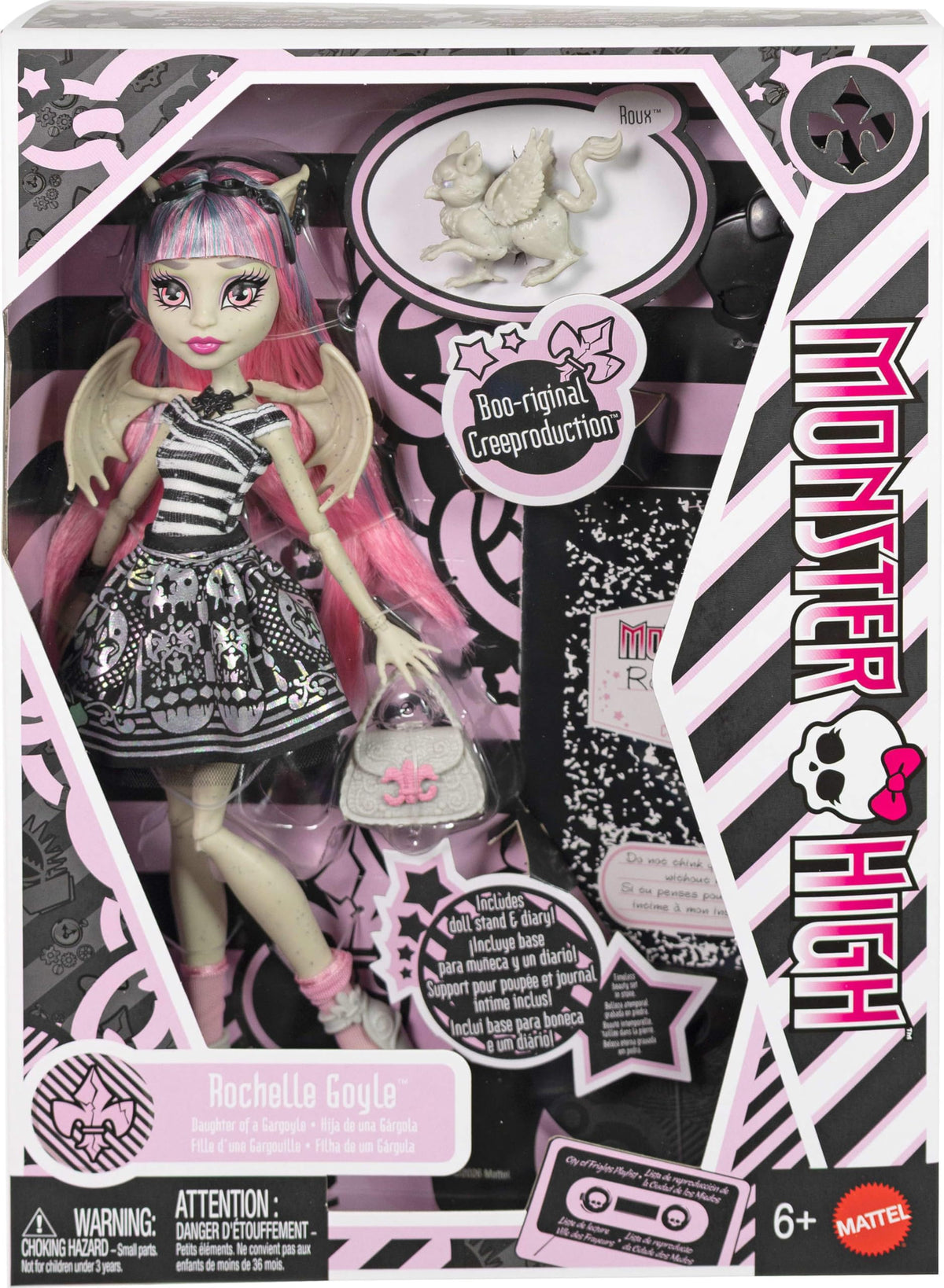 Collectible creeproduction packaging showcasing the original design.