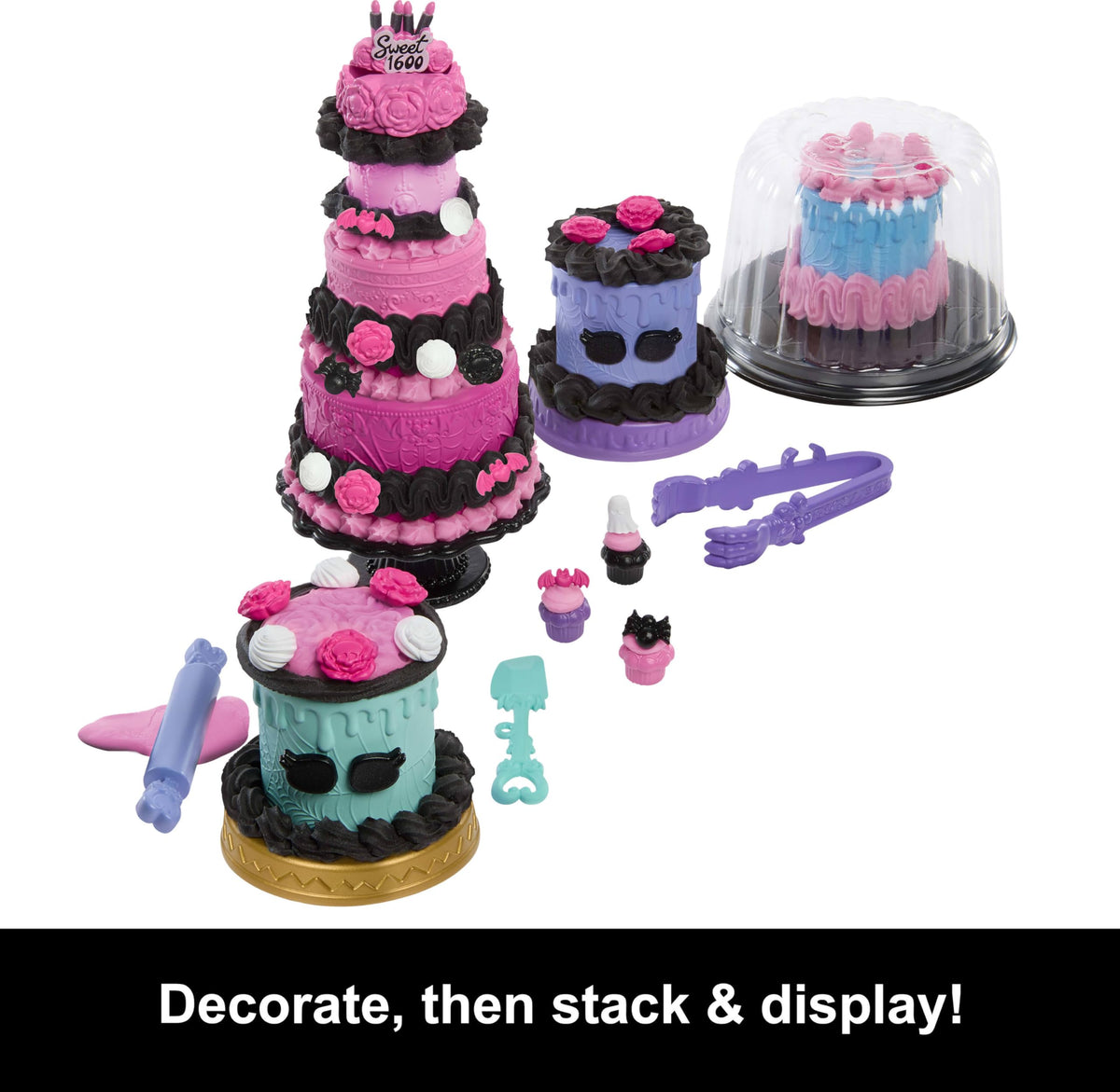 Monster High cake toppers and accessories spark decorating ideas.