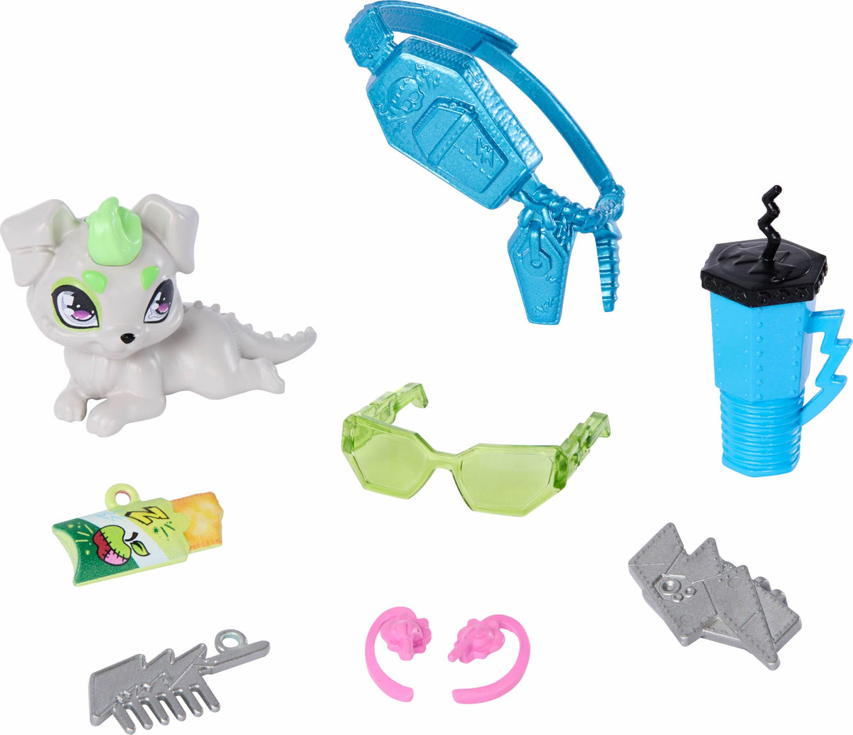 Monster High coffin belt bag for storing tiny accessories during adventures