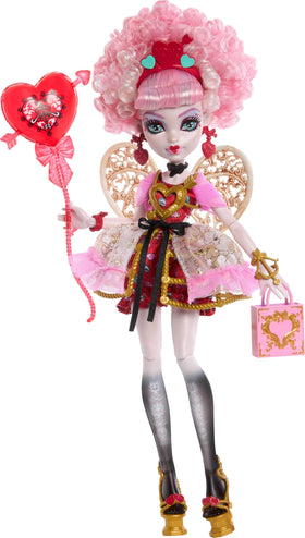 Monster High Cupid Asteria doll pose for imaginative play and display.