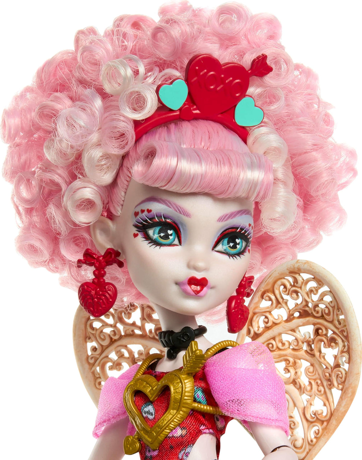 Invite, balloon, and gift props for storytelling and display purposes.