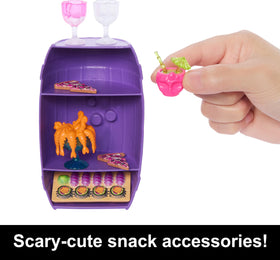 Assorted Monster High food accessories for pretend cafe meals