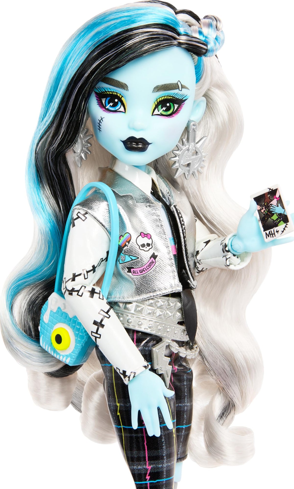 Monster High sticker sheet decorates your Frankie Stein space.