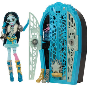 Monster High Frankie Stein closet reveal with glam outfits for imaginative play.