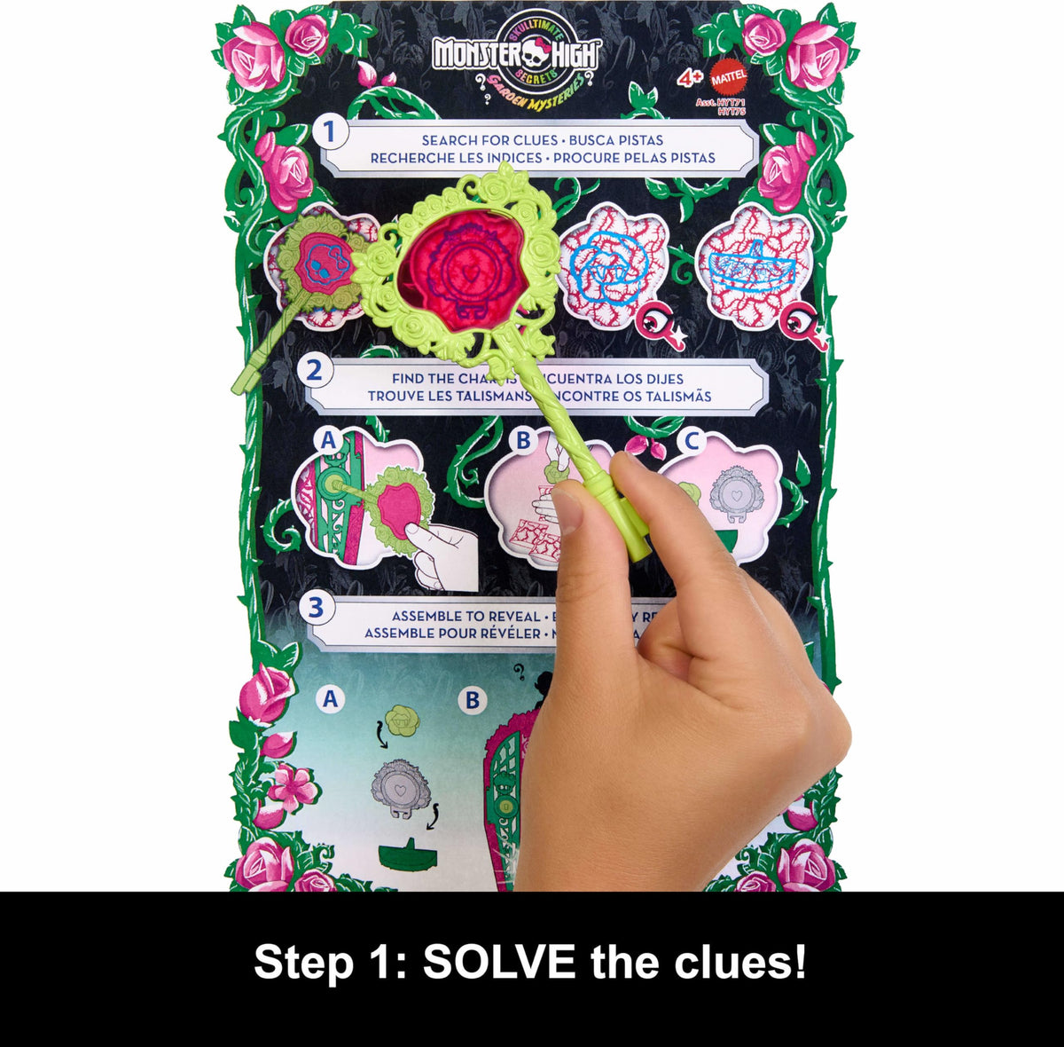 Garden tea party accessories from Monster High for stylish imaginative play.