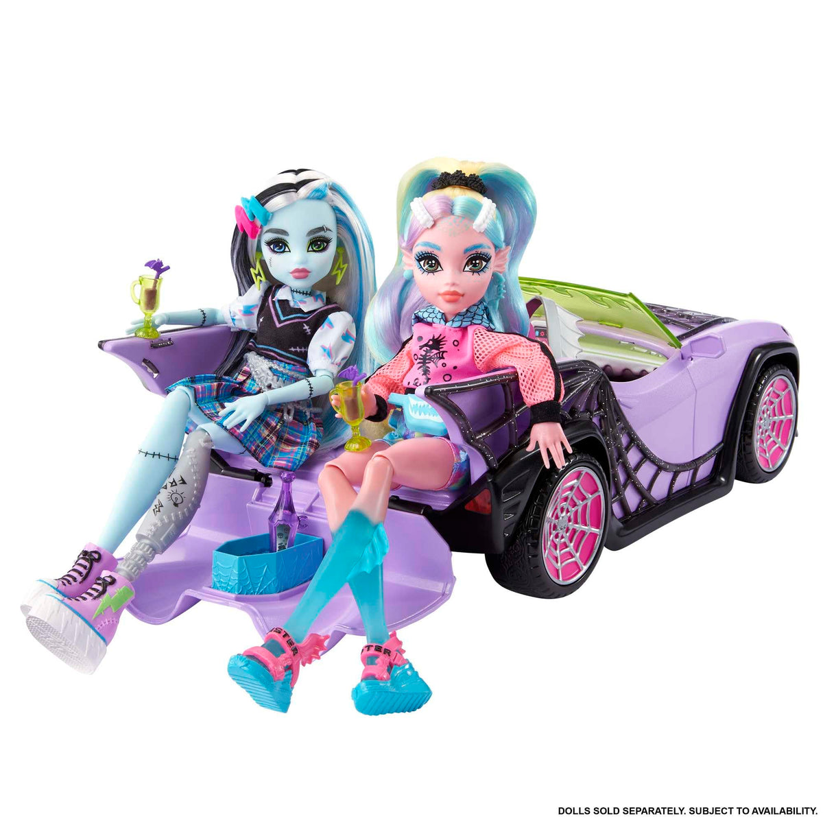 Monster High Ghoul Mobile accessories enhance imaginative storytelling on the go.