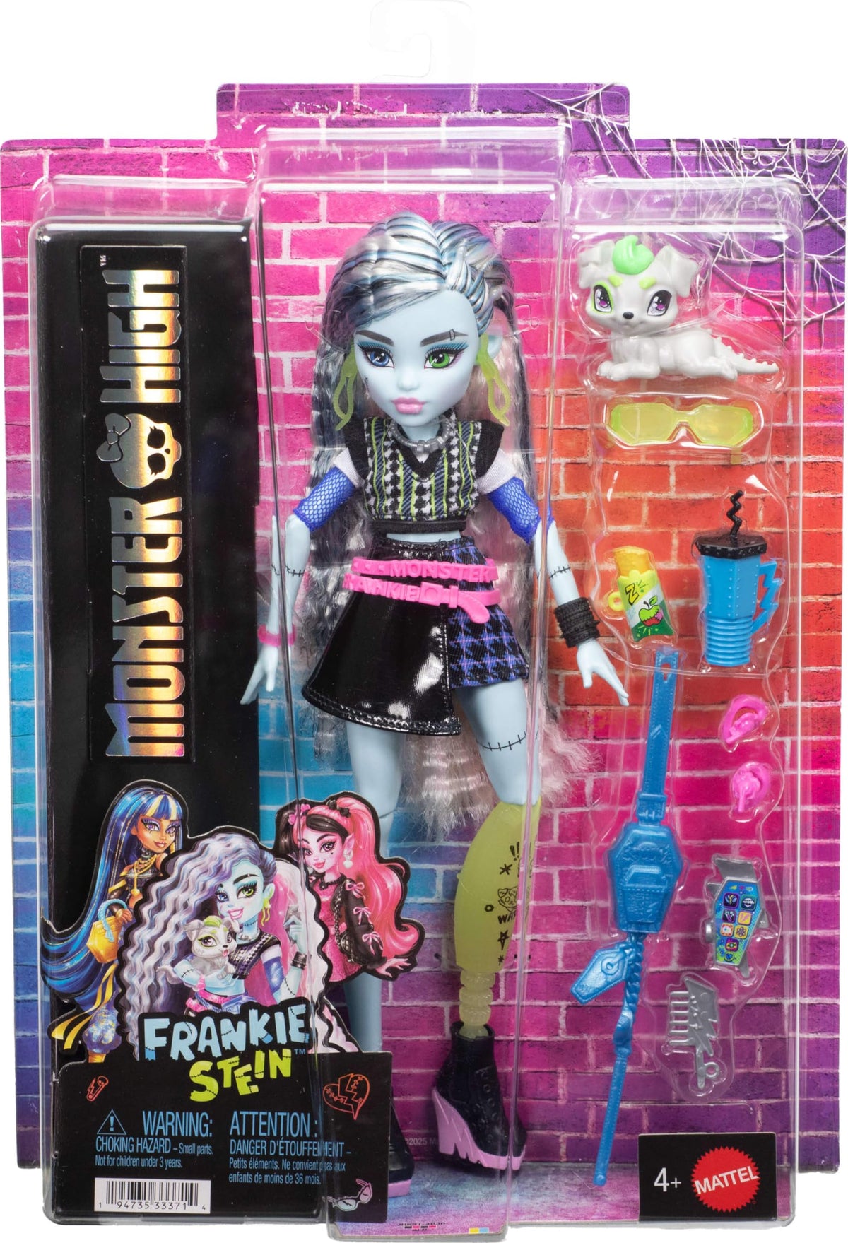 Monster High gooey apple pie prop for spooky snack-time storytelling