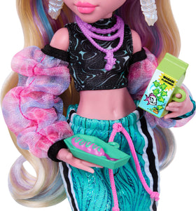 Monster High Lagoona Blue bone-afide bag for storytelling and accessory storage