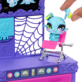 Monster High Make-A-Monster Pet Playset base body selection visual focus enables custom pet identity
