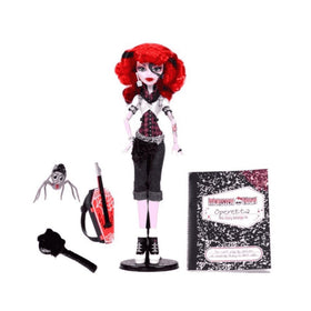 Monster High Operetta collared blouse detail for authentic styling.