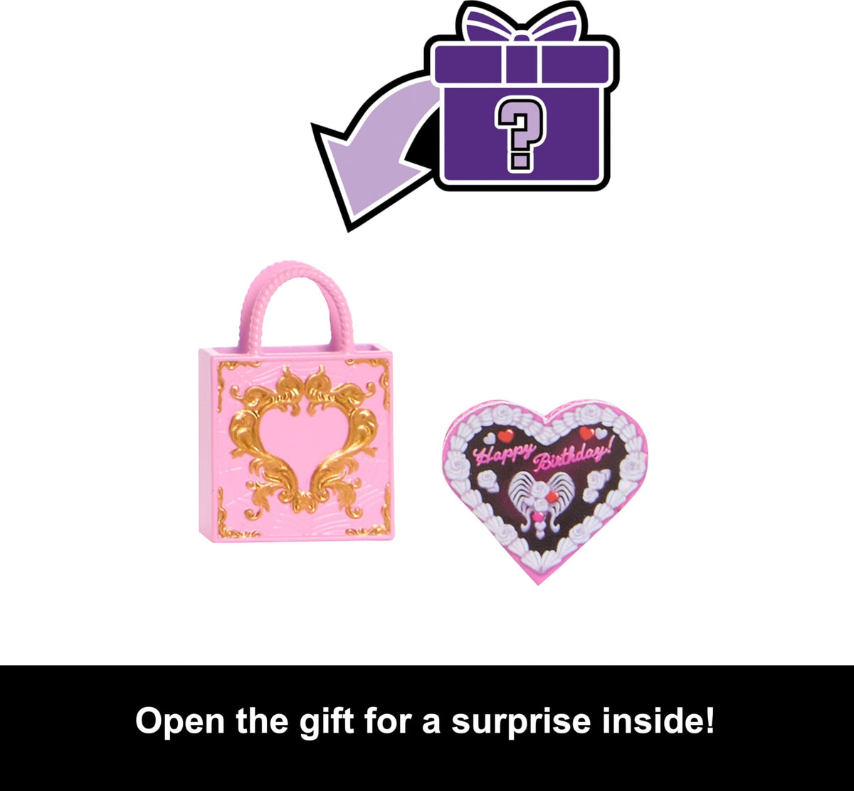 Accessories bundle adds party flair with invite, balloon, and card.