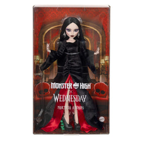Monster High x Wednesday collection artwork showcases collectible dolls