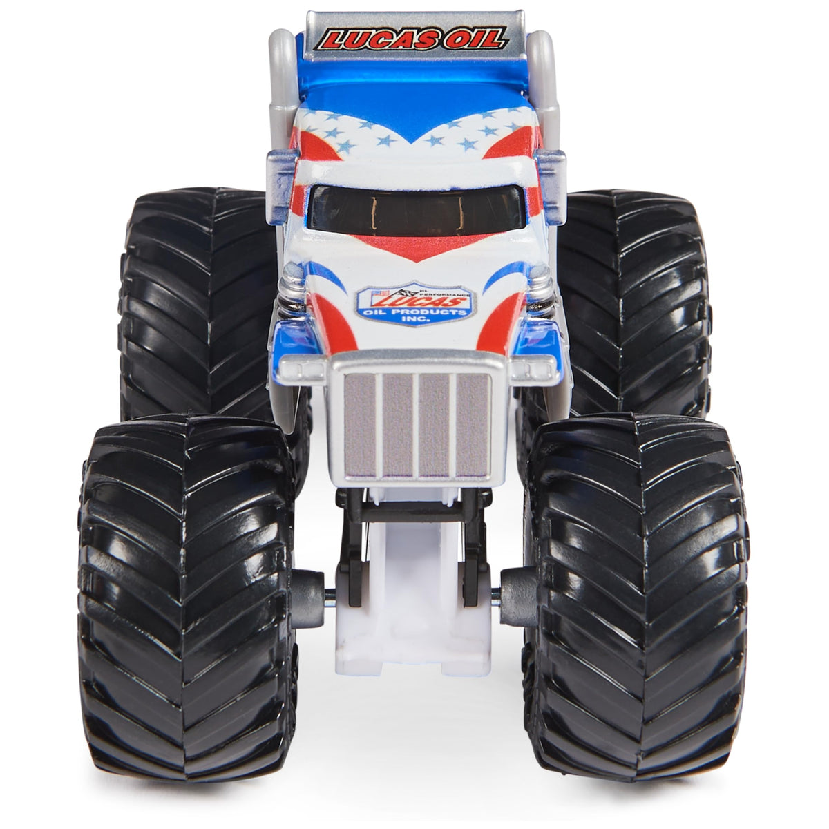 Monster Jam 2023 Series 26 pack art emphasizes collectible design and vibrant artwork.
