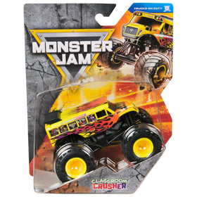 Monster Jam Classroom Crusher School Bus 1:64 scale image for imaginative play and display
