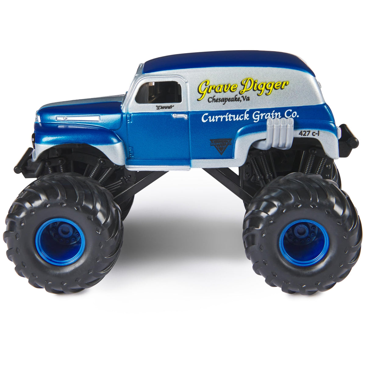 Collect all 1:24 scale Monster Jam trucks for a complete arena.