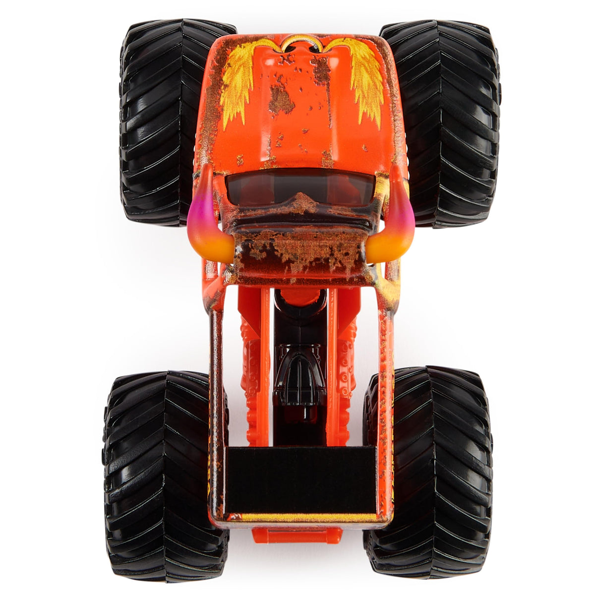 Monster Jam collection-ready 164-scale packs for display.