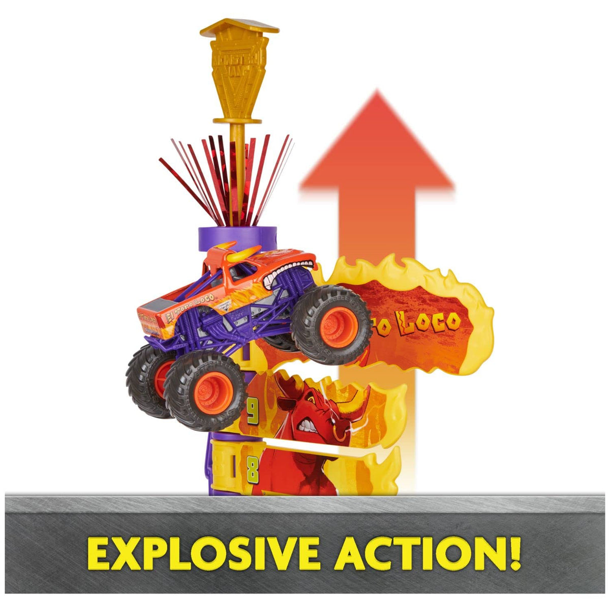 Monster Jam play with other 1:64-scale trucks for variety