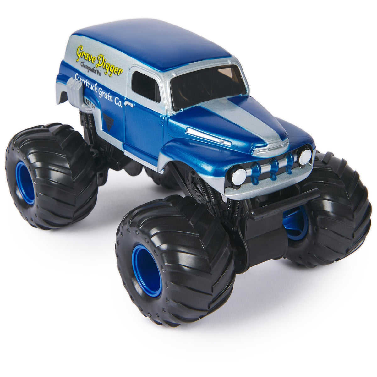 Currituck Grain Co collector die-cast vehicle in 1:24 scale for display.