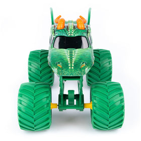 Monster Jam 1:24 scale die-cast for durable, precise recreations.