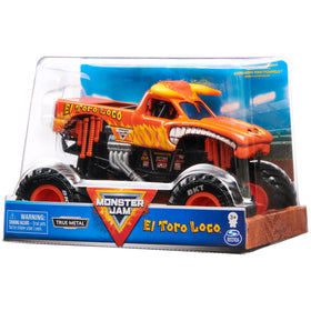 Monster Jam El Toro Loco 1:24 scale die-cast with BKT tires for traction