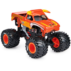 Monster Jam El Toro Loco 1:24 scale side view showing authentic graphics