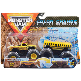 Monster Jam El Toro Loco dirty to clean 1:64 truck for color change play