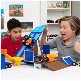 Exclusive El Toro Loco truck included for authentic racing feel