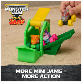 Monster Jam El Toro Loco Mini Jam truck ready for a fast jungle race.
