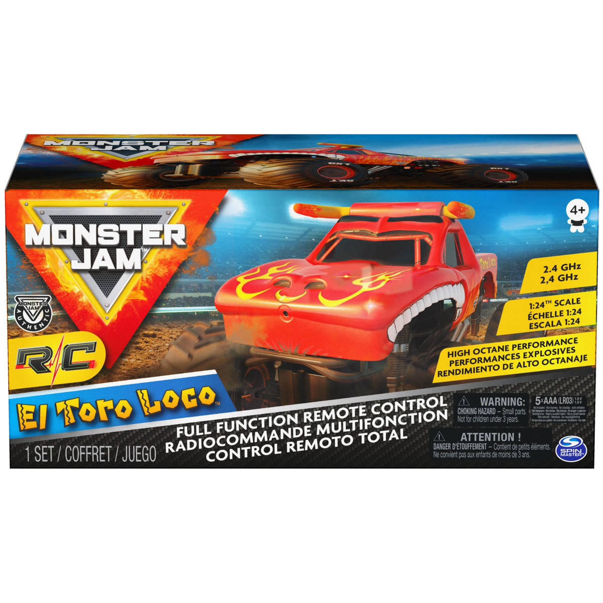 El Toro Loco RC controller with dual joysticks for precise steering