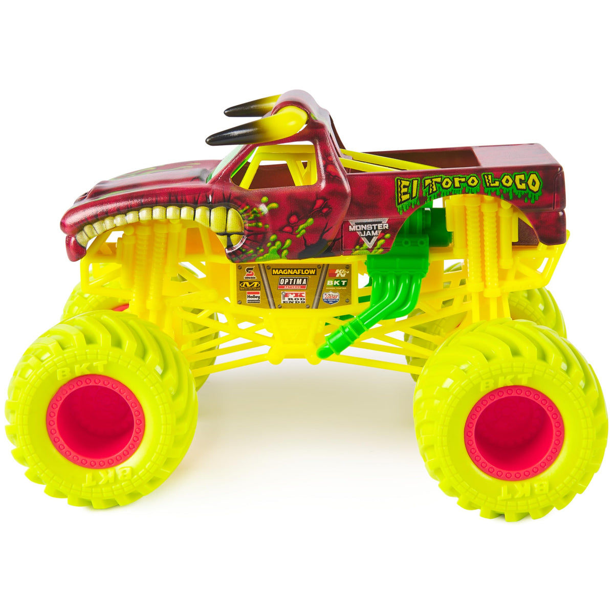 Collectible Monster Jam trucks like El Toro Loco for a growing display