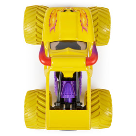 Monster Jam El Toro Loco 1:24 scale truck collection-ready pose complements your lineup.