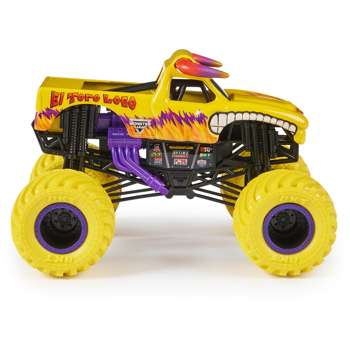 Monster Jam El Toro Loco 1:24 scale truck in-box ready to display.