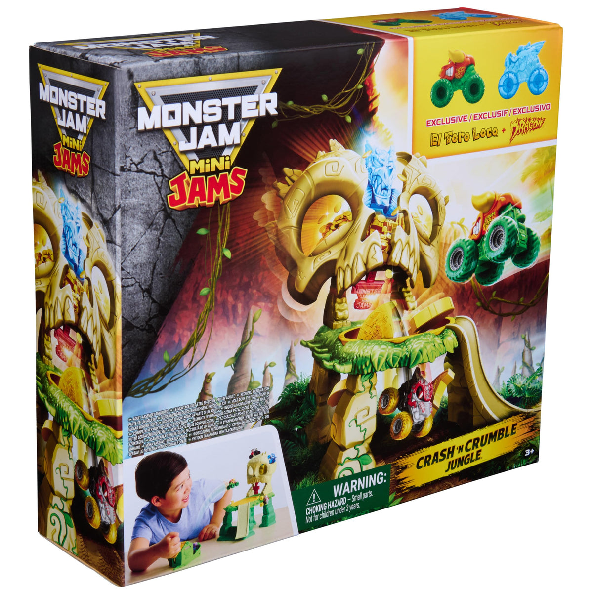 Family friendly Monster Jam gift set ideal for birthdays.
