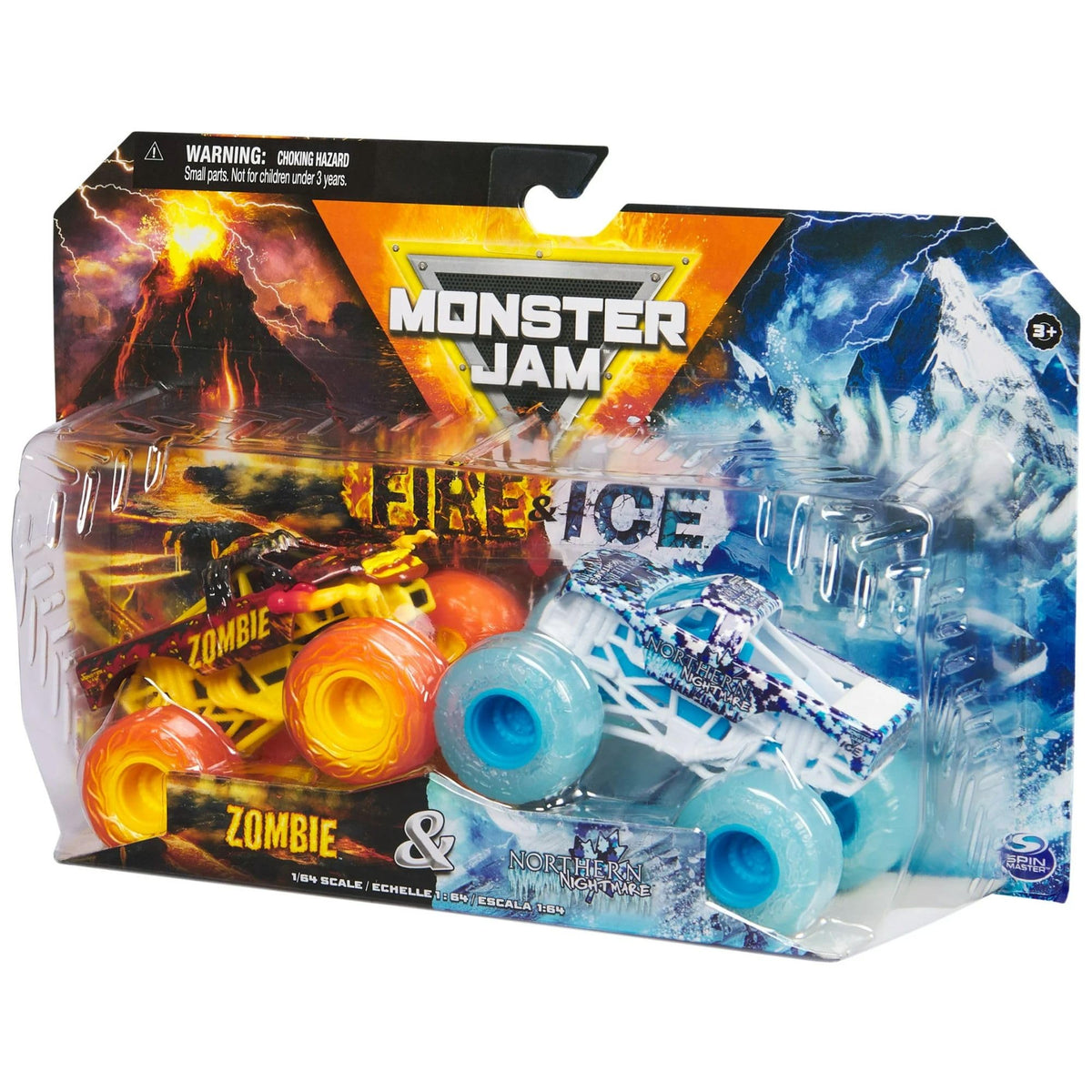 Display-ready 1:64 Fire & Ice set for collectors