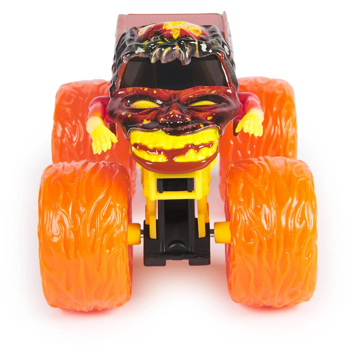 Monster Jam Fire & Ice 1:64 unboxing packaging for display and gifting