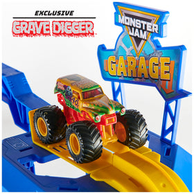 Ramps and launch pads fuel thrilling Monster Jam jumps.