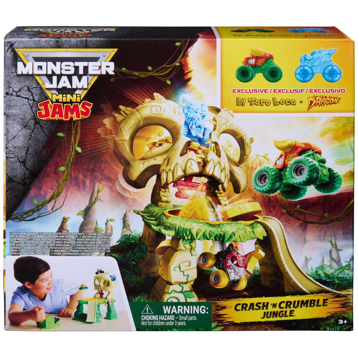 Gem themed design details on Monster Jam trucks appeal to collectors.