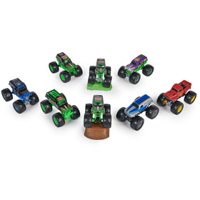 Monster Jam Grave Digger 40th Anniversary cohesive collection display idea