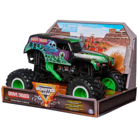 Monster Jam Grave Digger play-ready design invites imaginative play and easy sharing with friends.