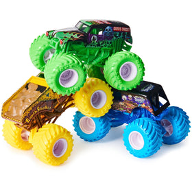 Monster Jam El Toro Loco 1:64 scale die-cast with bold graphics for action.