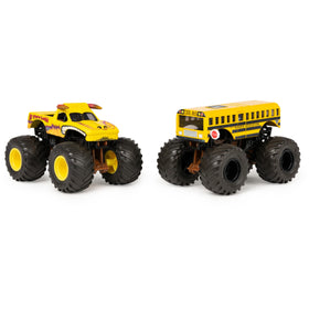 Monster Jam Higher Education dirty to clean 1:64 truck for collection and color change
