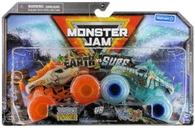 Monster Jam Horse Power truck with die-cast finish ready for action