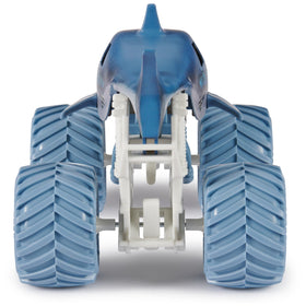 Monster Jam Megalodon collection on display for fans and gifting.