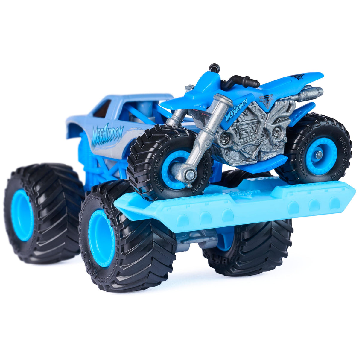 Monster Jam Megalodon truck detailed graphics enhance realism and display