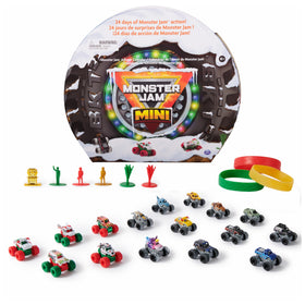 Monster Jam Mini Advent Calendar cover for holiday gifting.