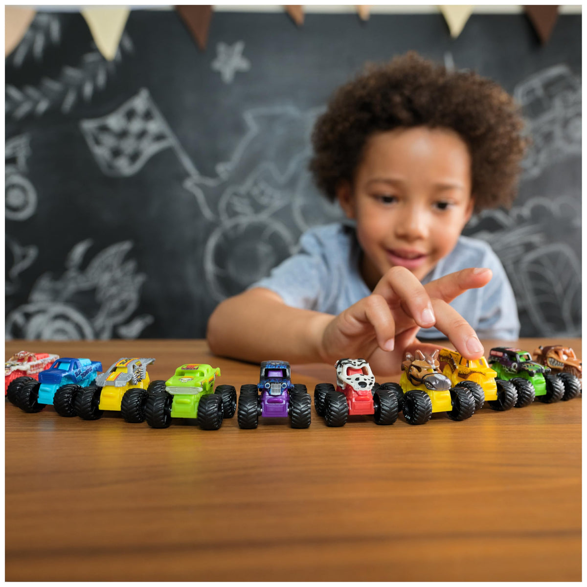 Monster Jam Mini Truck gift idea for birthdays and party favors.