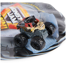 Monster Jam Mini Truck rare gold/translucent variant tease for excited collectors.