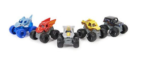Monster Jam Mini mystery truck included for surprise battles and expansion.