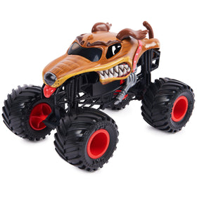 Monster Mutt Dalmatian truck chassis details spark imaginative play.